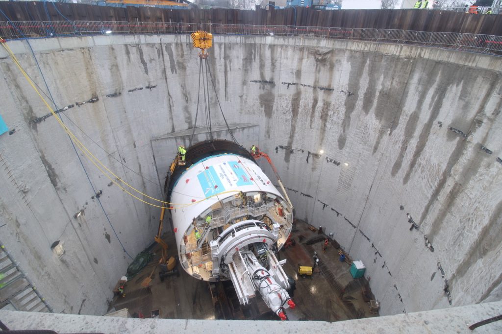 Łódź, ul. Stolarska_Montaż dużego TBM_2020-12-30_Bringmore (173)