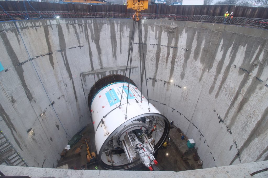 Łódź, ul. Stolarska_Montaż dużego TBM_2020-12-30_Bringmore (178)